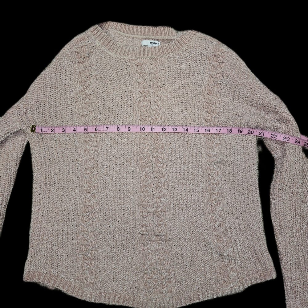 Relaxed Fit Pink Sweater - Picture 7 of 8